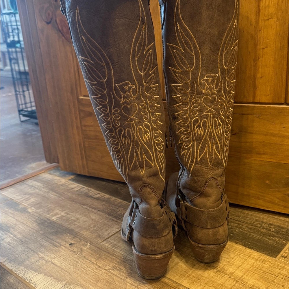 Liberty Black cowboy boots - Picture 3 of 4